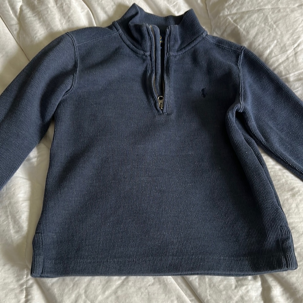 Half zip polo